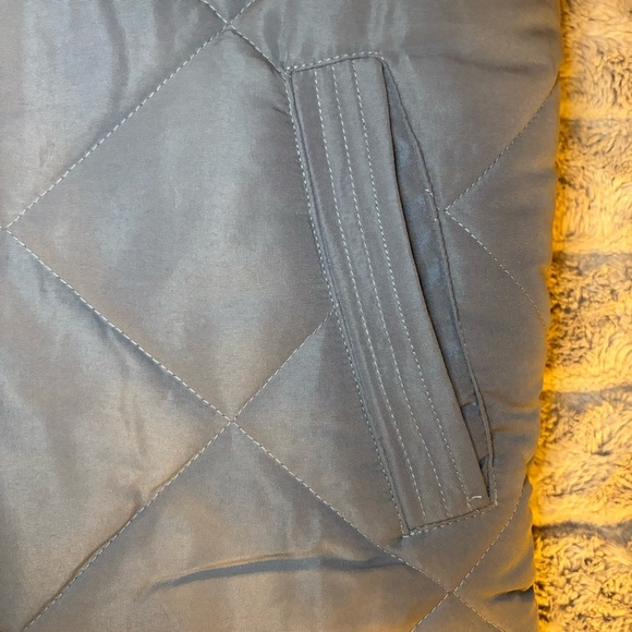 NWT Large The American Outdoorsman Men’s Gray Vest Fleece Lined - Picture 4 of 5